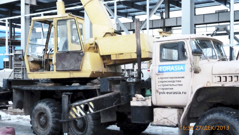 Изображение Автомобильный кран «Ивановец» на базе автомобиля Урал